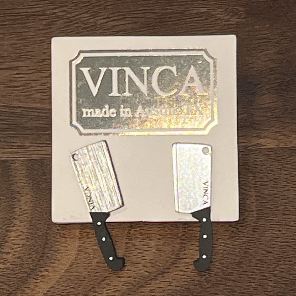 Vinca Cleaver Earrings